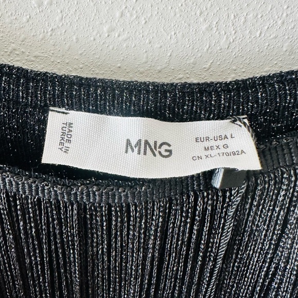 New Mango MNG Fringed Detail Knit Top - Picture 11 of 12